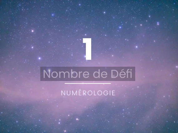 Défi 1 en Numérologie
