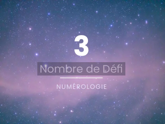 Défi 3 en Numérologie