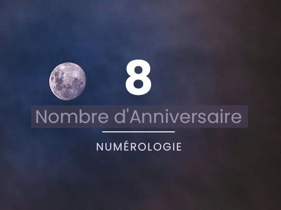 Nombre d'anniversaire 8