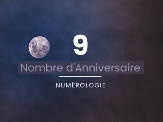 Nombre d'anniversaire 9