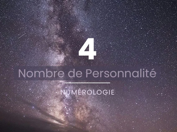 Nombre de Personnalité 4