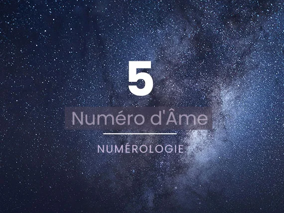 Numéro d'Âme 5 en Numérologie