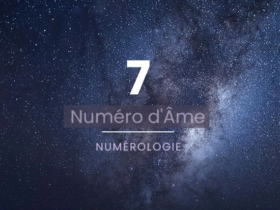 Numéro d'Âme 7 en Numérologie